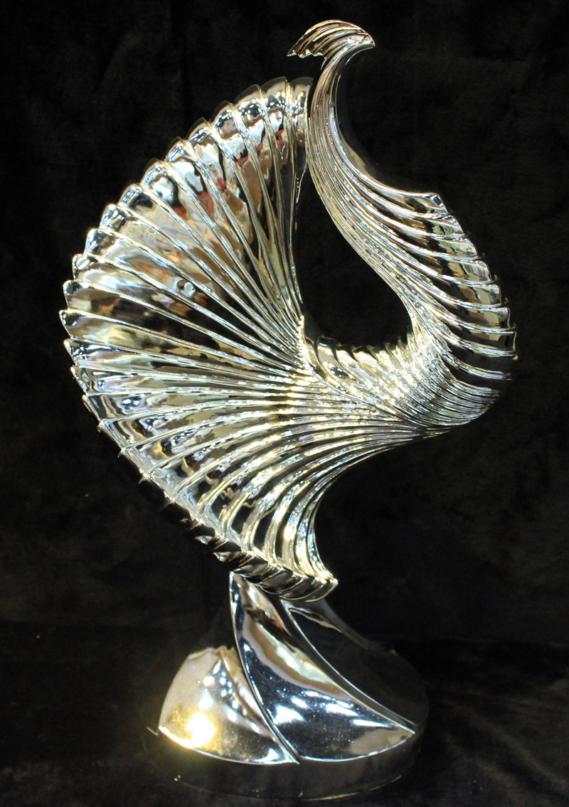 【孔雀雕塑,藝術雕塑擺件,玻璃鋼孔雀雕塑】價格,廠家,圖片,塑料、樹脂工藝品,深圳市博鑫源工藝品-